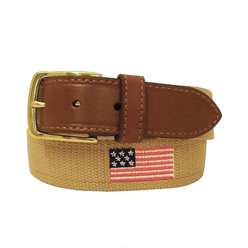 USA American Flag Golf Belt - size 34